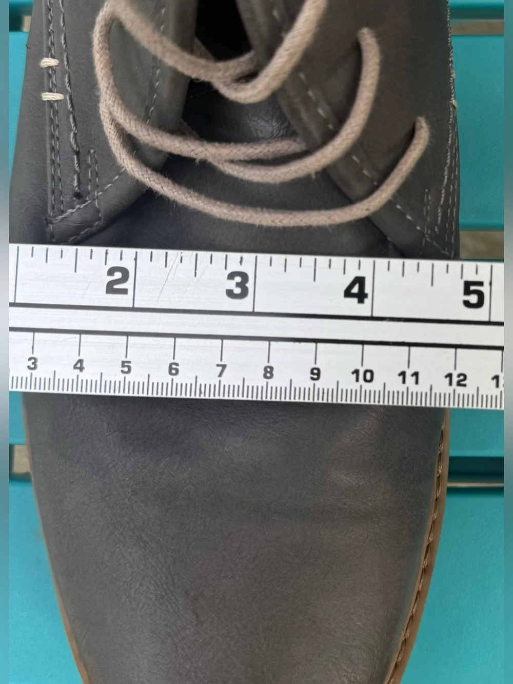 Varese Gobi II Gray Chukka Boots Men’s Size 12 Casual Lace Up